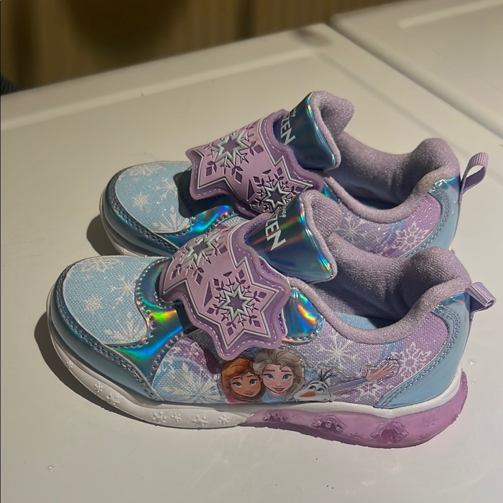 Frozen Kids Shoes - Blue and Purple
